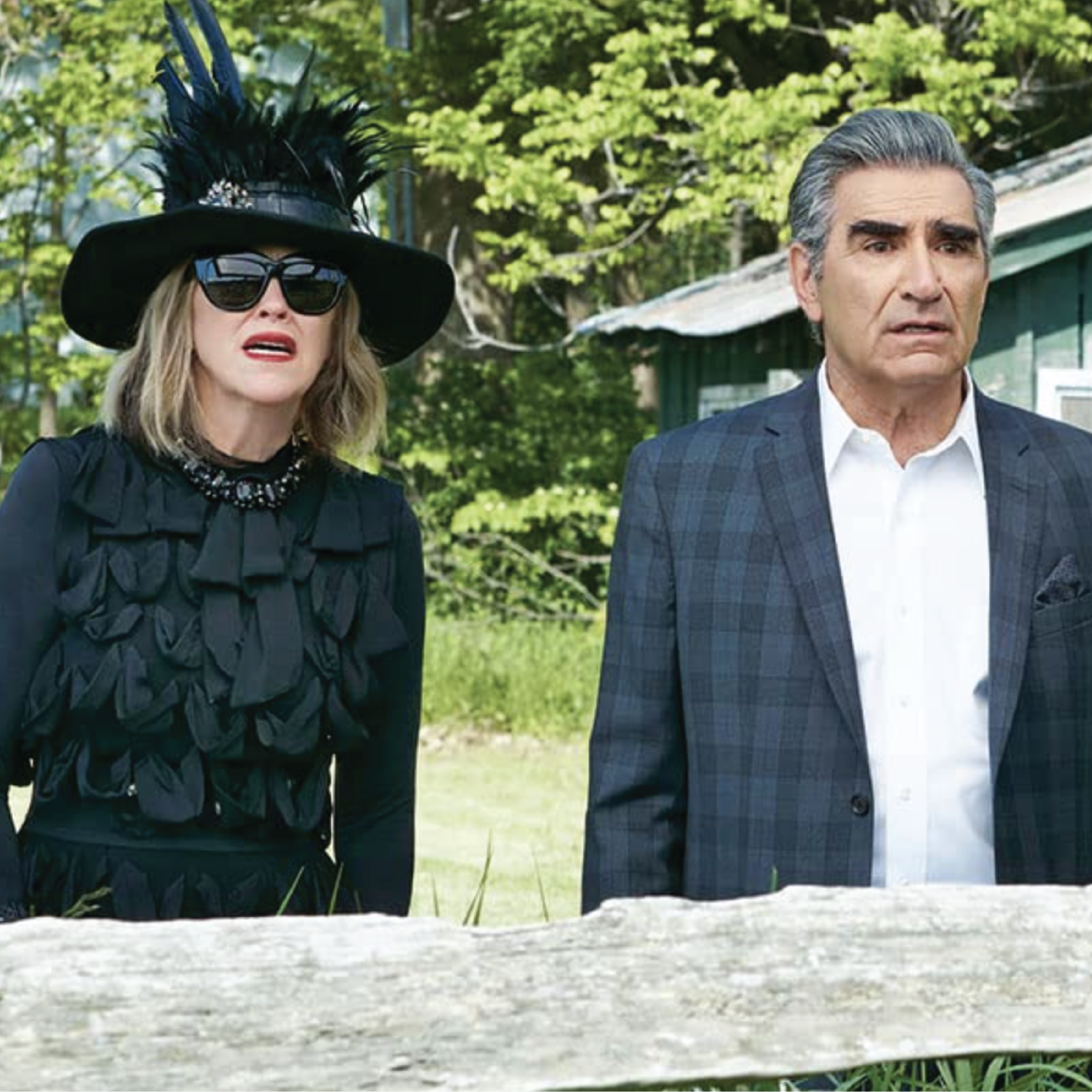 Catherine O'hara and Eugene Levy in "Schitt's Creek"